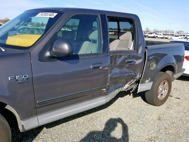 1FTRW07L23KC45204 - 2003 FORD F150 SUPER GREEN photo 9