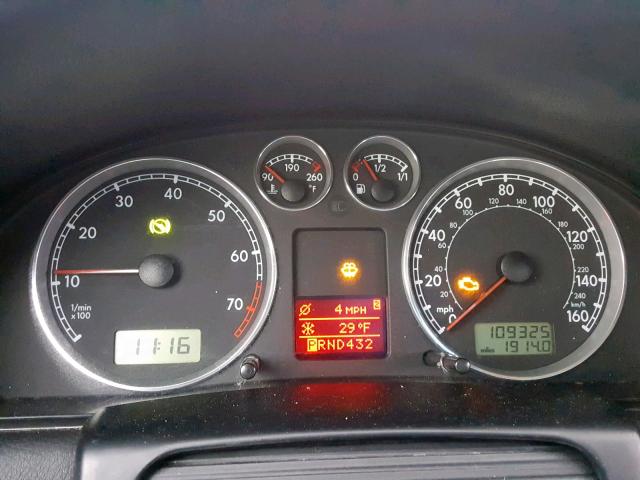 WVWYH63B13E073977 - 2003 VOLKSWAGEN PASSAT GLX 银色 照片 8