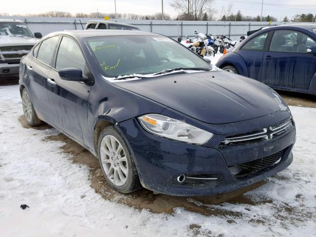 1C3CDFCA0DD317319 - 2013 DODGE DART LIMIT BLUE photo 1