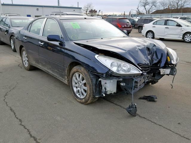 JTHBA30G145036923 - 2004 LEXUS ES 330 BLACK photo 1