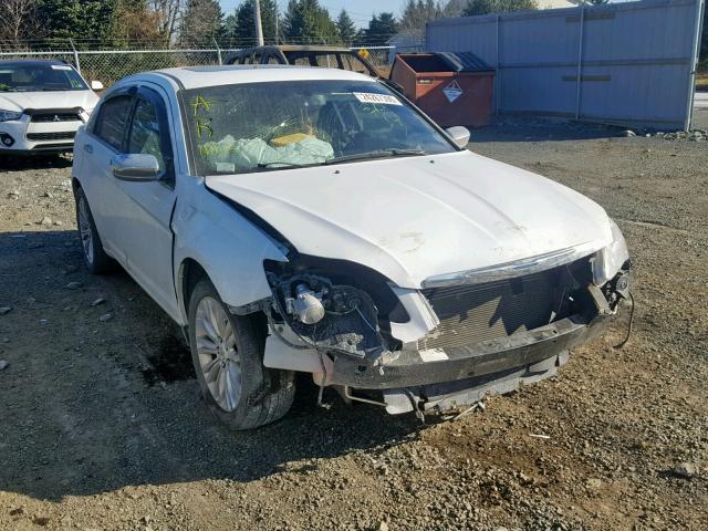 1C3BC2FG7BN550323 - 2011 CHRYSLER 200 LIMITE WHITE photo 9