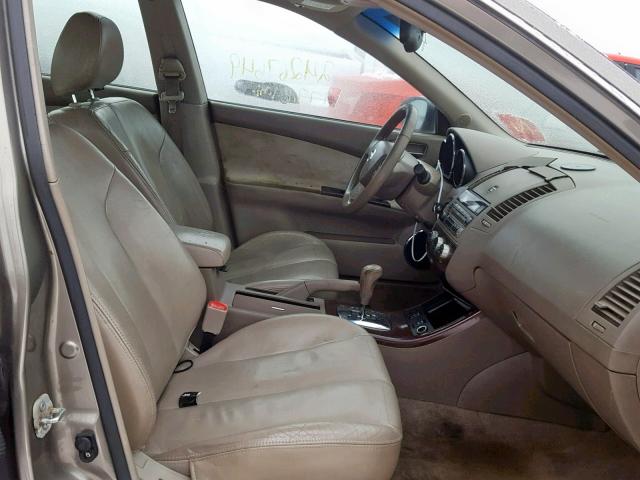 1N4BL11D76C170439 - 2006 NISSAN ALTIMA SE BEIGE photo 5