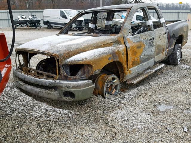 3D7KU28C03G806921 - 2003 DODGE RAM 2500 S BURN photo 2