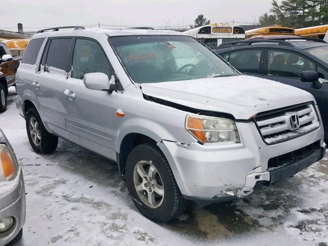 5FNYF18388B039714 - 2008 HONDA PILOT SE SILVER photo 1