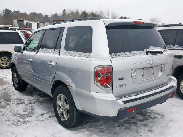 5FNYF18388B039714 - 2008 HONDA PILOT SE SILVER photo 3