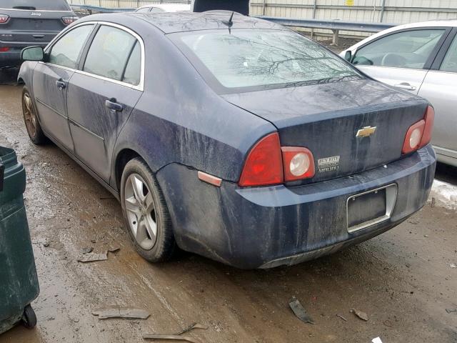 1G1ZB5EBXAF316702 - 2010 CHEVROLET MALIBU LS 蓝色 照片 3
