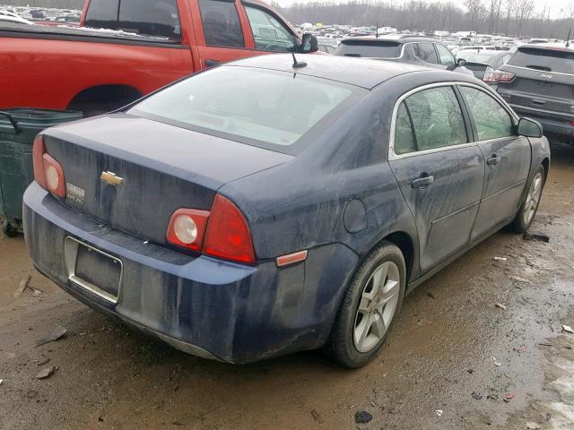 1G1ZB5EBXAF316702 - 2010 CHEVROLET MALIBU LS 蓝色 照片 4