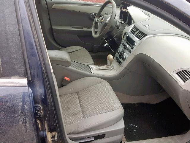 1G1ZB5EBXAF316702 - 2010 CHEVROLET MALIBU LS 蓝色 照片 5