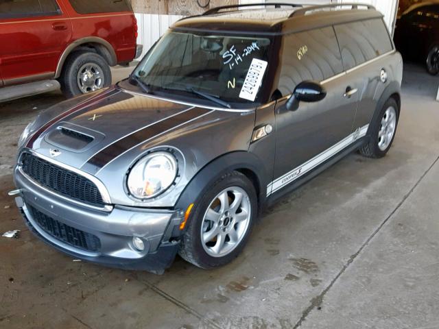 WMWMM3C59ATZ33231 - 2010 MINI COOPER S C SILVER photo 2