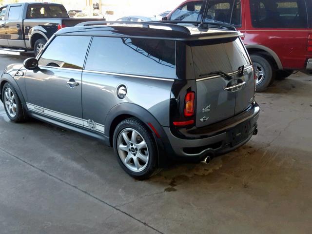 WMWMM3C59ATZ33231 - 2010 MINI COOPER S C SILVER photo 3