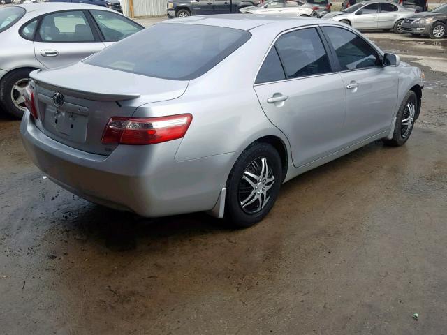 JTNBE46K373017096 - 2007 TOYOTA CAMRY NEW SILVER photo 4