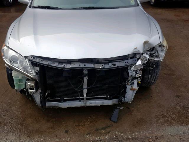 JTNBE46K373017096 - 2007 TOYOTA CAMRY NEW SILVER photo 9