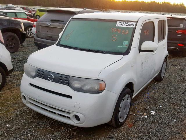 JN8AZ2KR7ET350852 - 2014 NISSAN CUBE S WHITE photo 2