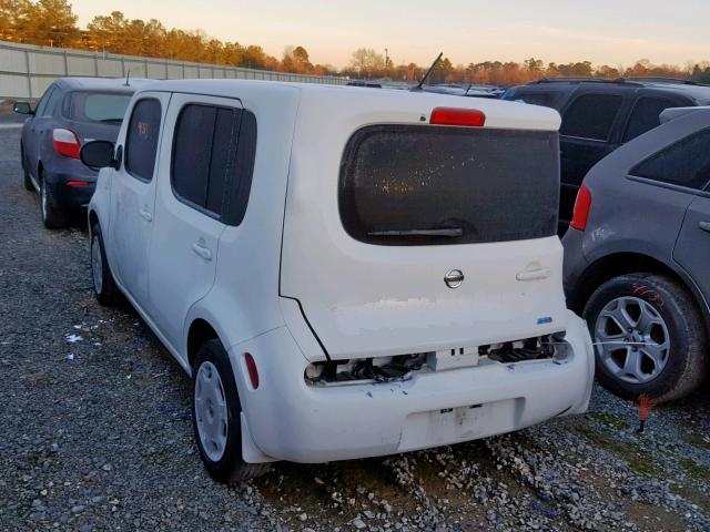 JN8AZ2KR7ET350852 - 2014 NISSAN CUBE S WHITE photo 3