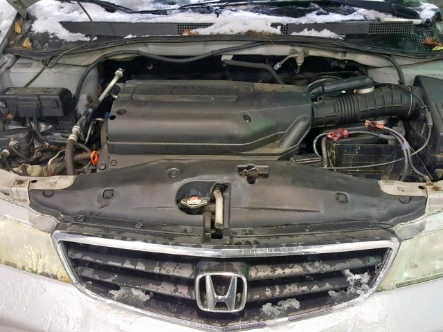 5FNRL18674B057056 - 2004 HONDA ODYSSEY EX SILVER photo 7