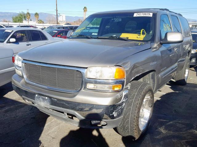 3GKEC16T83G137759 - 2003 GMC YUKON XL C BEIGE photo 2