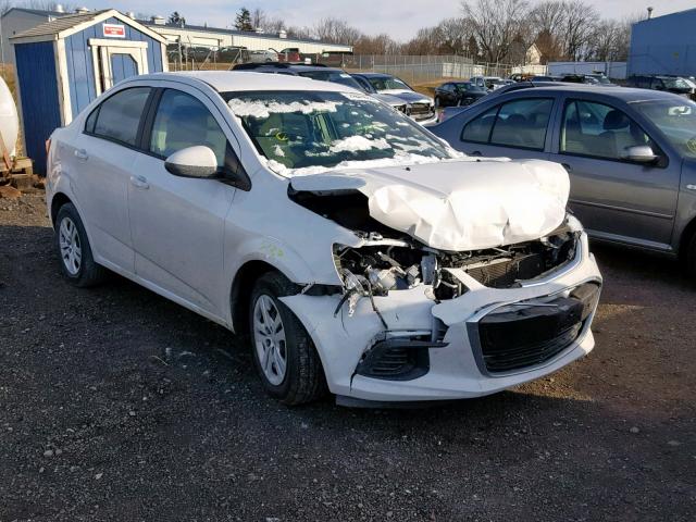 1G1JB5SG5H4149491 - 2017 CHEVROLET SONIC LS 白色 照片 1