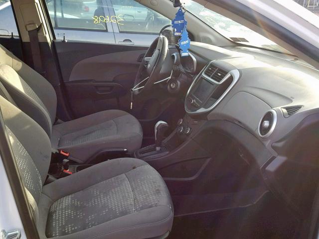 1G1JB5SG5H4149491 - 2017 CHEVROLET SONIC LS 白色 照片 5