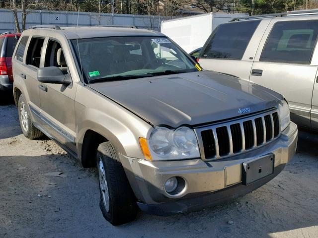 1J4GR48K85C586240 - 2005 JEEP GRAND CHER TAN photo 1