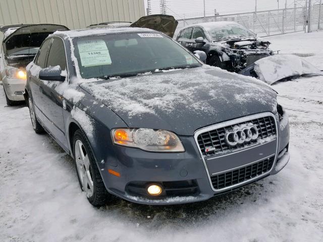 WAUDF78E98A101355 - 2008 AUDI A4 2.0T QU BLUE photo 1