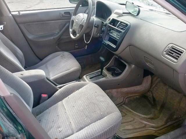 2HGEJ661XYH512928 - 2000 HONDA CIVIC BASE 绿色 照片 5