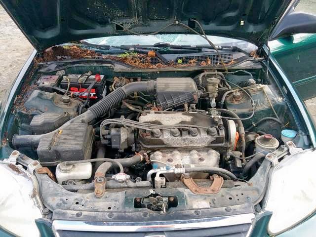2HGEJ661XYH512928 - 2000 HONDA CIVIC BASE 绿色 照片 7