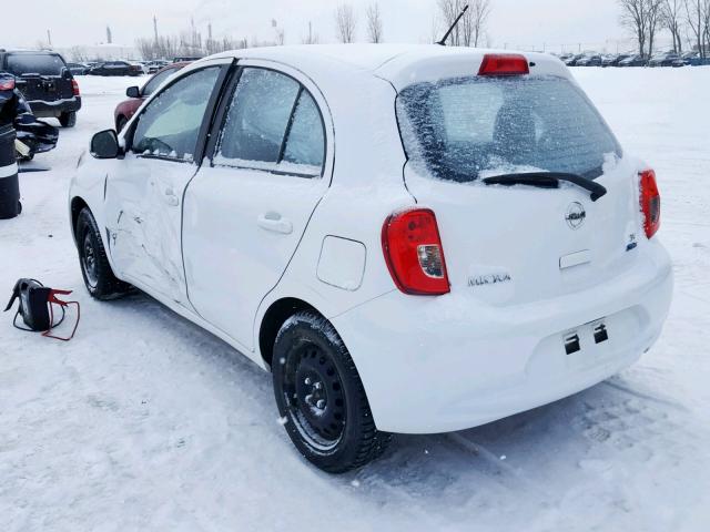 3N1CK3CP2FL229165 - 2015 NISSAN MICRA WHITE photo 3