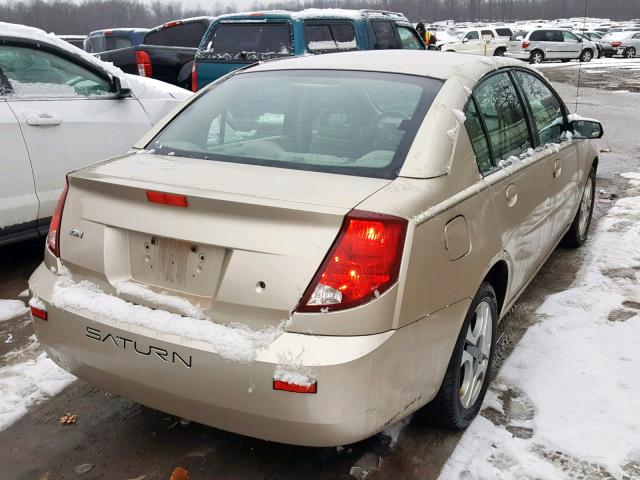 1G8AL52F34Z193234 - 2004 SATURN ION LEVEL TAN photo 4