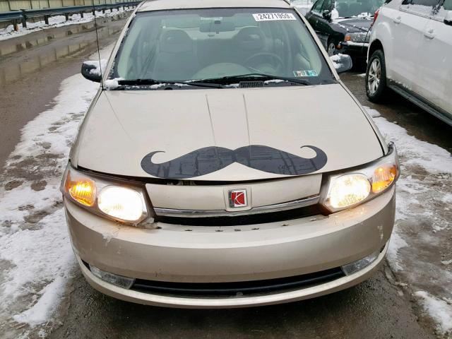 1G8AL52F34Z193234 - 2004 SATURN ION LEVEL TAN photo 9
