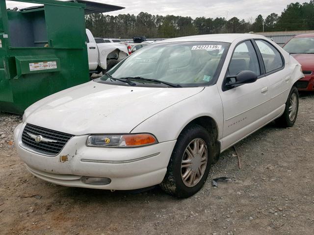 1C3EJ56H3YN154444 - 2000 CHRYSLER CIRRUS LXI WHITE photo 2