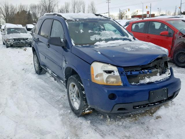 2CNDL23F086030960 - 2008 CHEVROLET EQUINOX LS BLUE photo 1