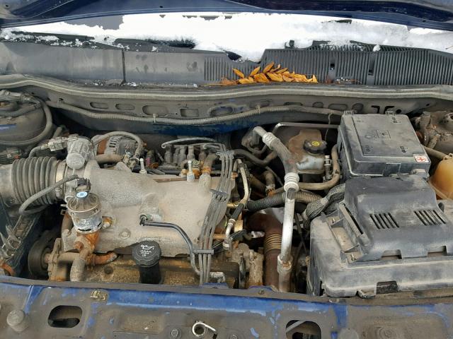 2CNDL23F086030960 - 2008 CHEVROLET EQUINOX LS BLUE photo 7