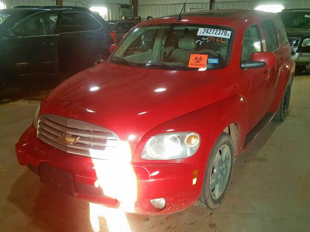 3GNCA23B69S507162 - 2009 CHEVROLET HHR LT RED photo 2