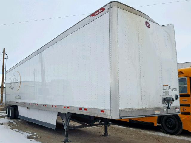 1GRAA0620KB127354 - 2019 GREAT DANE TRAILER SEMI TRAIL WHITE photo 1