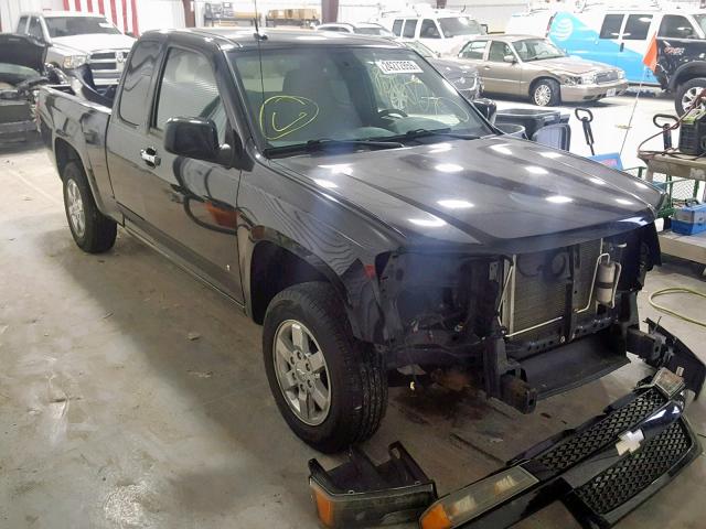 1GCCS19EX98119099 - 2009 CHEVROLET COLORADO BLACK photo 1