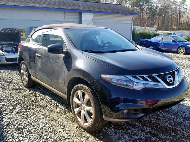 JN8AZ1FY8DW200130 - 2013 NISSAN MURANO CRO BLACK photo 1