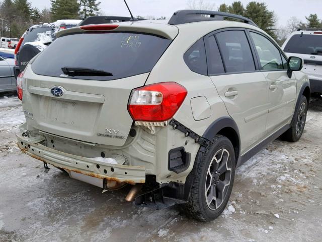 JF2GPACC6E8222476 - 2014 SUBARU XV CROSSTR BROWN photo 4