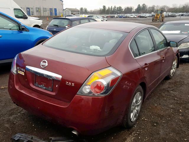 1N4AL2AP1CN531806 - 2012 NISSAN ALTIMA BAS MAROON photo 4