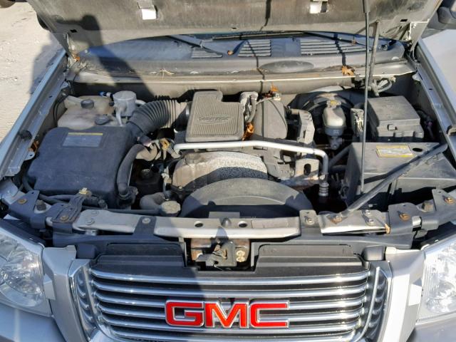 1GKDT13S572291447 - 2007 GMC ENVOY SILVER photo 7