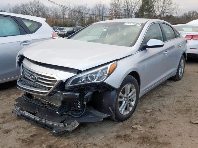 5NPE24AF5HH531560 - 2017 HYUNDAI SONATA SE BEIGE photo 2