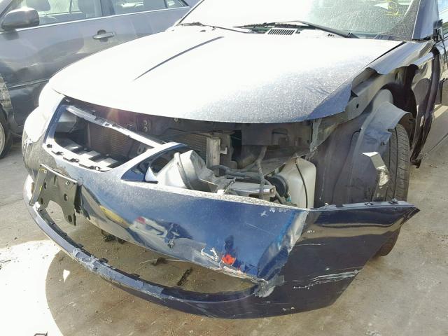 1G8AJ55F77Z179293 - 2007 SATURN ION LEVEL BLUE photo 10
