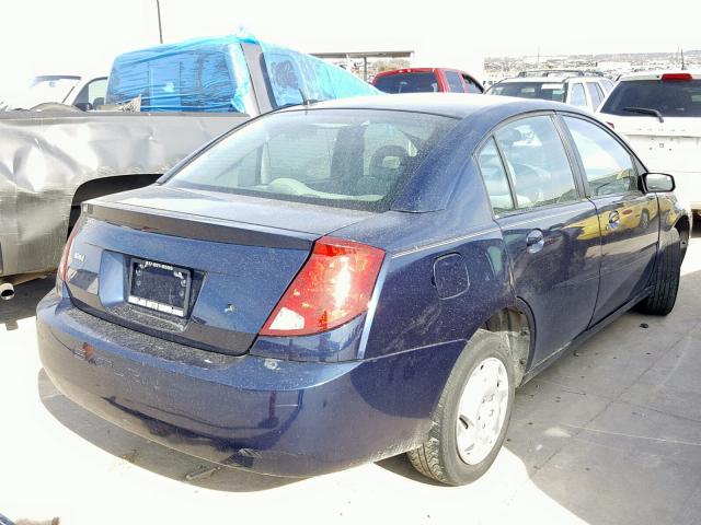 1G8AJ55F77Z179293 - 2007 SATURN ION LEVEL BLUE photo 4