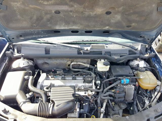 1G8AJ55F77Z179293 - 2007 SATURN ION LEVEL BLUE photo 7