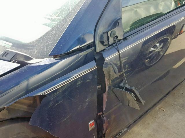 1G8AJ55F77Z179293 - 2007 SATURN ION LEVEL BLUE photo 9