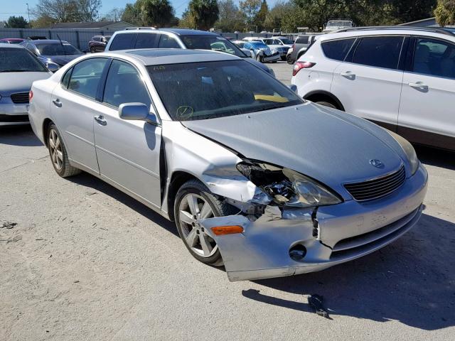 JTHBA30G565170739 - 2006 LEXUS ES 330 SILVER photo 1