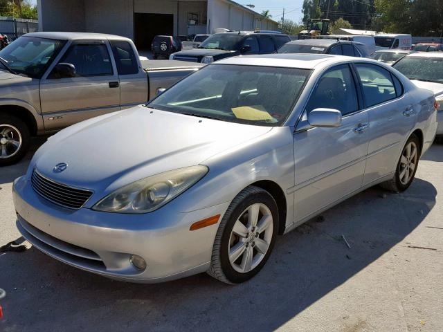 JTHBA30G565170739 - 2006 LEXUS ES 330 SILVER photo 2