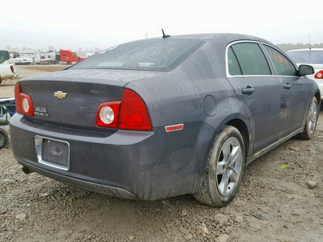 1G1ZC5EB5A4120160 - 2010 CHEVROLET MALIBU 1LT ნაცრისფერი ფოტო 4