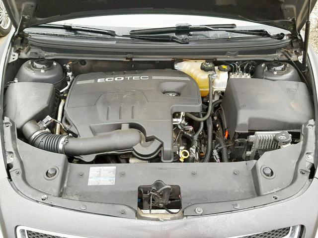 1G1ZC5EB5A4120160 - 2010 CHEVROLET MALIBU 1LT ნაცრისფერი ფოტო 7