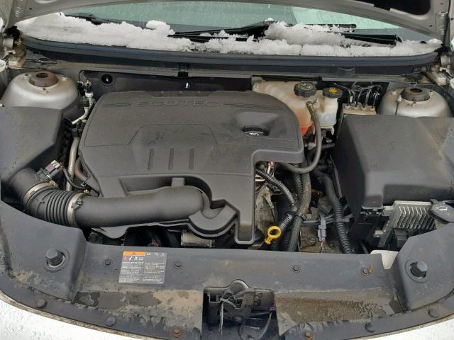 1G1ZC5E06CF212822 - 2012 CHEVROLET MALIBU 1LT ვერცხლისფერი ფოტო 7