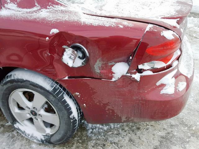 2G2WP552861122846 - 2006 PONTIAC GRAND PRIX MAROON photo 9
